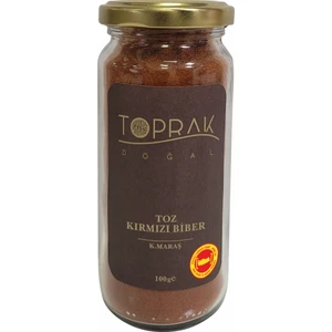 Toprak Doğal K. maraş Toz Kırmızı Biber 100 G