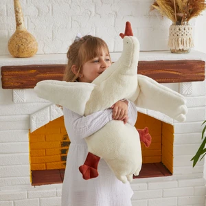 Capella Toys Hugges Oyun ve Uyku Arkadaşı Yumuşak Welsoft Kumaş 90 cm Doğal Güvenli Bebek Oyuncağı