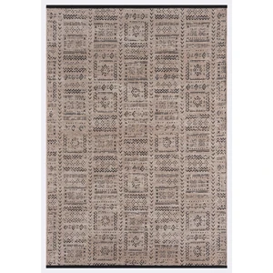 Vitali Home Gaia Bej Halı Yıkanabilir Kaymaz Taban Şönil Kilim Dokuma Pamuk Taban Kilim 10352 100 x 200