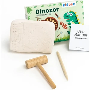 Eğitici Fosil Kazı Kiti - (Fossil Excavation Kit)