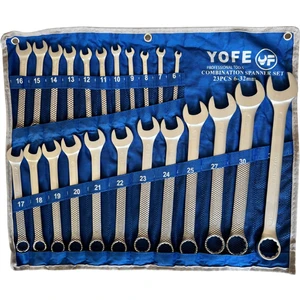 Professional 23 Parça Kombine Anahtar Seti (6mm - 32MM)