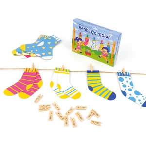 Eğitici Çorap Eşleştirme Oyun Kiti - (Sock Matching Game Kit)