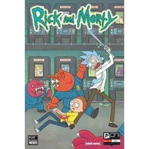 Rick and Morty Sayı 1 Zac Gorman Yazarlı 24 Sayfa Ciltsiz Çizgi Roman