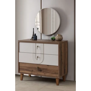 Şifonyer, Megan Çekmeceli Aynalı Şifonyer