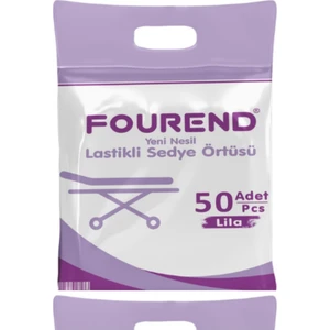 Yeni Nesil Lastikli Lila Sedye Örtüsü 50'li Paket