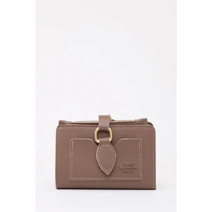 Vizon SHK66 Damla Tokalı Çıtçıtlı Ön Cepli Bozuk ve Kağıt Para Bölmeli Kartlıklı Şık Cüzdan