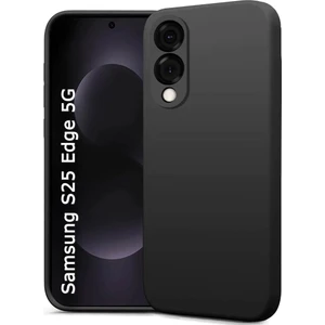 Samsung Galaxy S25 Edge ile Uyumlu Kılıf Içi Kadife Lansman Tasarım Telefon Kılıfı Kapak