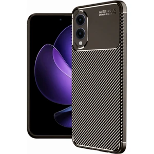 Samsung Galaxy S25 Edge Uyumlu Kılıf Karbon Tasarım Kamera Korumalı Silikon Telefon Kılıfı Kapak