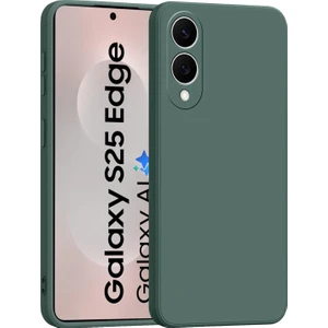 Samsung Galaxy S25 Edge ile Uyumlu Kılıf Içi Kadife Lansman Tasarım Telefon Kılıfı Kapak