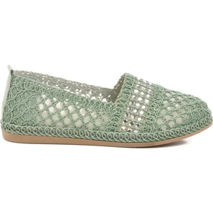 Yeşil Örme Triko Kadın Babet PC-54570 Z