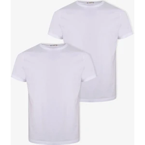 Erkek 2'li Basic Likralı T-Shirt