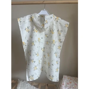 Pure Baby Natura 1-5 Yaş Kapşonlu Bebek-Çocuk Panço, Plaj Havlusu, Bornoz