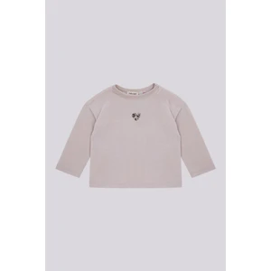 Bg Store Kız Bebek Ekru Tshirt