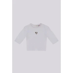 Bg Store Kız Bebek Beyaz Tshirt