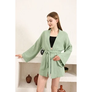 Kadın Müslin Kimono Ceket