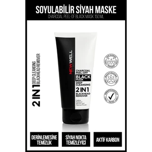 Charcoal Peel-Of Black Mask  Soyulabilir Siyah Maske 150 ml