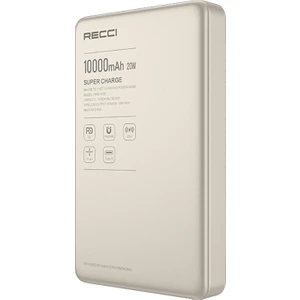 RPB-W36 Ultra Ince Pd 20W Hızlı Şarj Özellikli Wireless Powerbank 15W 10000MAH Gold