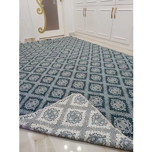 Osmanlı Modeli Halı Örtüsü Çift Yönlü Dokuma Savan Kilim