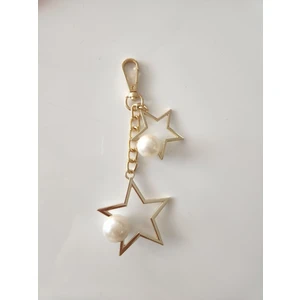 Yıldız Çanta Süsü-Anahtarlık Gold