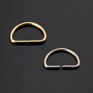 Metal D Halka (10 Adet)