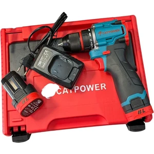 Catpower E1016 Kömürsüz Akülü Vidalama 16V 2.0AH