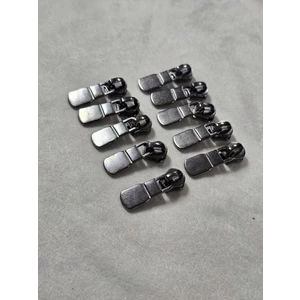 Düz Fermuar Başlığı Tip 5 Kemik 10 Adet