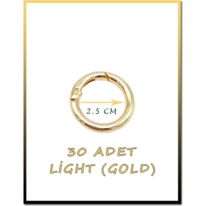 Light Açılır Yaylı Halka 30'lu Set