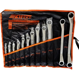 12 Parça Çift Tarafı Bombeli Yıldız Anahtar Seti