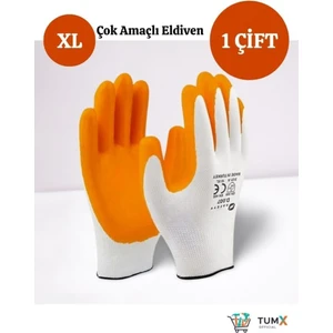 Genel Iş Eldiveni Inşaat Sanayi Bahçe Paketleme Makine Ambalaj Eldiveni Eldiven 10 Xl (1 Çift)