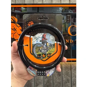 Tools Bisiklet Kilidi  Exstra Güçlü Şifreli 80CM - Kokusuz