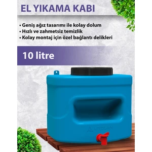 10 Lt El Yıkama Kabı