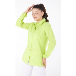 Fıstık Yeşili Tesettür Tunik 13249