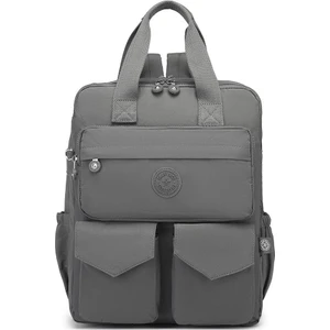 Büyük Boy Krinkıl Kumaş Sırt Çantası Smart Bags 1175