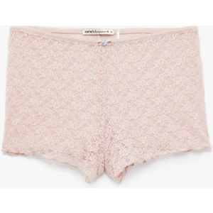 Dantelli Mini Şort Pijama Altı