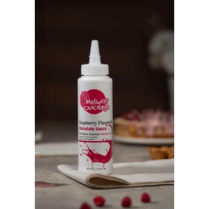 Melwiss Chocolate Frambuaz Aromalı Çikolata Sosu 300 Gr - Waffle Pankek Sosu
