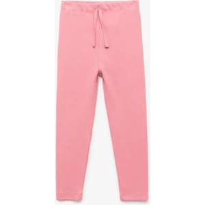 Pamuklu Kaşkorse Beli Lastikli Basic Uzun Tayt