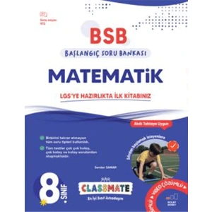 8. Sınıf Classmate Başlangıç Matematik Soru Bankası