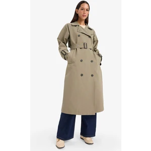 Regular Fit Kemerli Uzun Trençkot