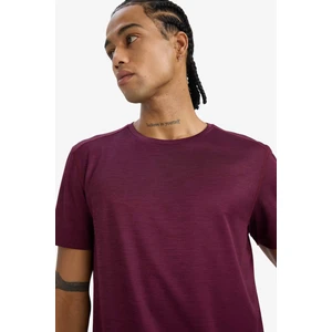 DeFactoFit Slim Fit Dar Kesim Hızlı Kuruyan Nefes Alabilen Esnek Kumaş Bisiklet Yaka Sporcu Kısa Kollu Tişört