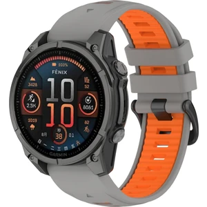 Dgplz Store Garmin Fenix 8 Amoled 47MM Için Silikon Saat Kayışı (Yurt Dışından)