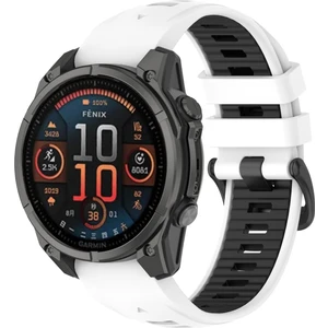 Dgplz Store Garmin Fenix ​​8 Amoled 47MM Için Silikon Saat Bandı (Yurt Dışından)