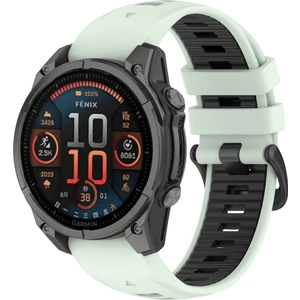 Dgplz Store Garmin Fenix ​​8 Amoled 47MM Için Silikon Saat Bandı (Yurt Dışından)