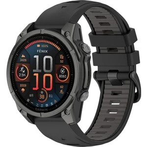 Dgplz Store Garmin Fenix ​​8 Amoled 47MM Için Silikon Saat Bandı (Yurt Dışından)