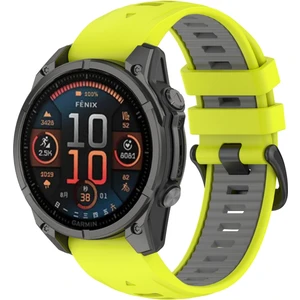 Dgplz Store Garmin Fenix ​​8 Amoled 47MM Için Silikon Saat Bandı (Yurt Dışından)