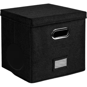 Kapaklı ve Saplı 12 Inçlik Vinil Plak Saklama Kutusu 50 Adetten Fazla Plak Için Pratik Lp Plak Düzenleyici Kutuları (Yurt Dışından)