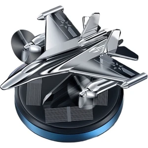 Güneş Enerjili Dönen Arabaya Monte Uçak Aromaterapi Yaratıcı Helikopter Arabaya Monte Aromaterapi Araba Parfüm Süsleri (Yurt Dışından)