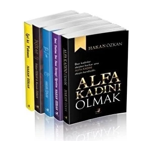 Hakan Özkan 5 Ciltsiz Edebiyat Kitabı Seti: Alfa Kadını Olmak ve Diğerleri