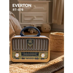 RT-878 Usb/bt/fm Nostajik Radyo + Fenerli Müzik Çalar