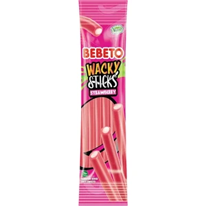 Wacky Sticks 75 Gr. Çilek & Vanilya Licorice