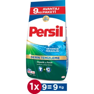 Persil Toz Çamaşır Deterjanı Okyanus Ferahlığı 9kg (60 Yıkama)